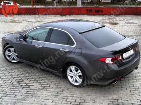 АБС-пластик Козырек на стекло узкий H.Accord VIII 2008-2012 var №1